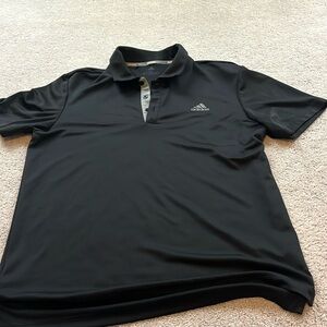 Adidas men’s size medium black short sleeve shirt